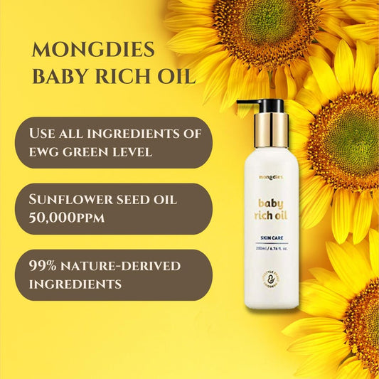 Plant-Based Baby Oil Deep Hydration Formula