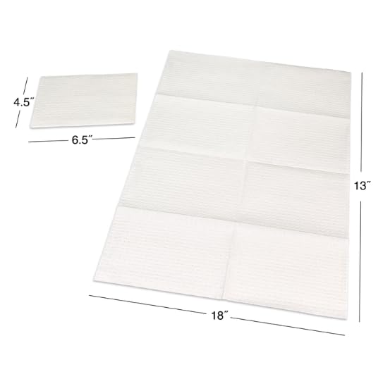 Disposable Changing Table Liners 2 Ply 500 Pack