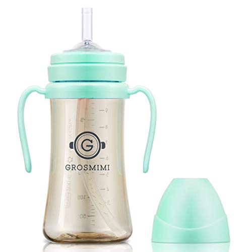 Spill Proof Sippy Cup With Straw & Handle