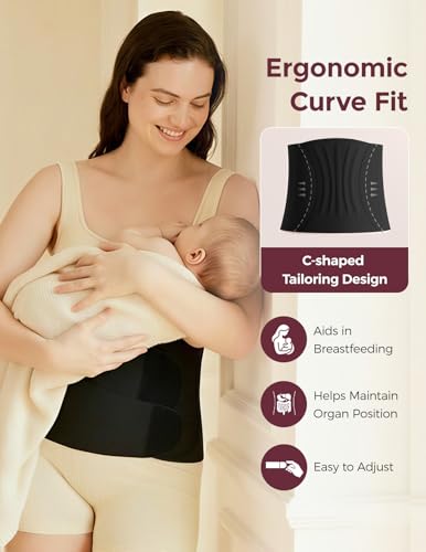 Postpartum C Section Belly Band Back Support Wrap