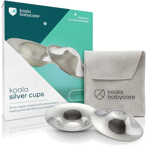 Silver Nursing Cups For Breastfeeding Care
