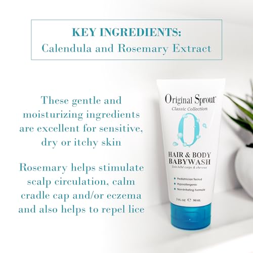 Baby Shampoo & Body Wash For Sensitive Skin