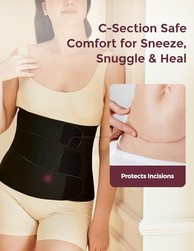 Postpartum C Section Belly Band Back Support Wrap
