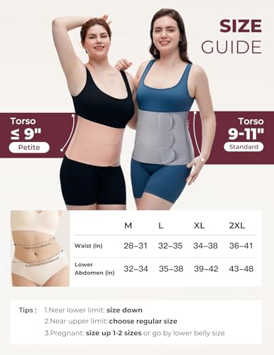 Postpartum C Section Belly Band Back Support Wrap