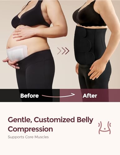 Postpartum C Section Belly Band Back Support Wrap