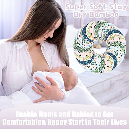 Reusable Bamboo Nursing Pads With Storage Bag