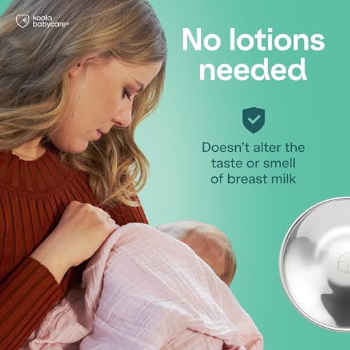 Silver Nursing Cups For Breastfeeding Care