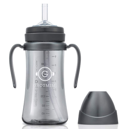 Spill Proof Sippy Cup With Straw & Handle