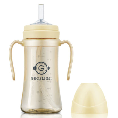 Spill Proof Sippy Cup With Straw & Handle