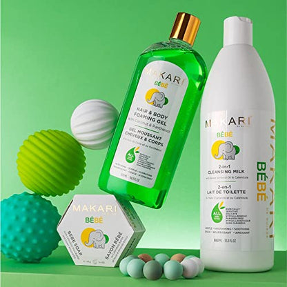 Baby Hair & Body Foaming Gel With Coconut Oil