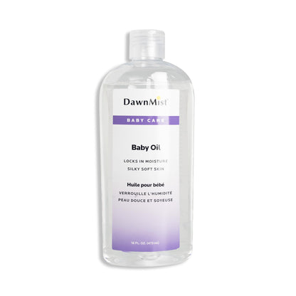 Baby Oil With Easy Dispensing Cap 16oz