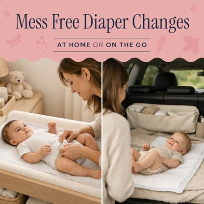 Disposable Changing Pad Liners Soft Waterproof Absorbent