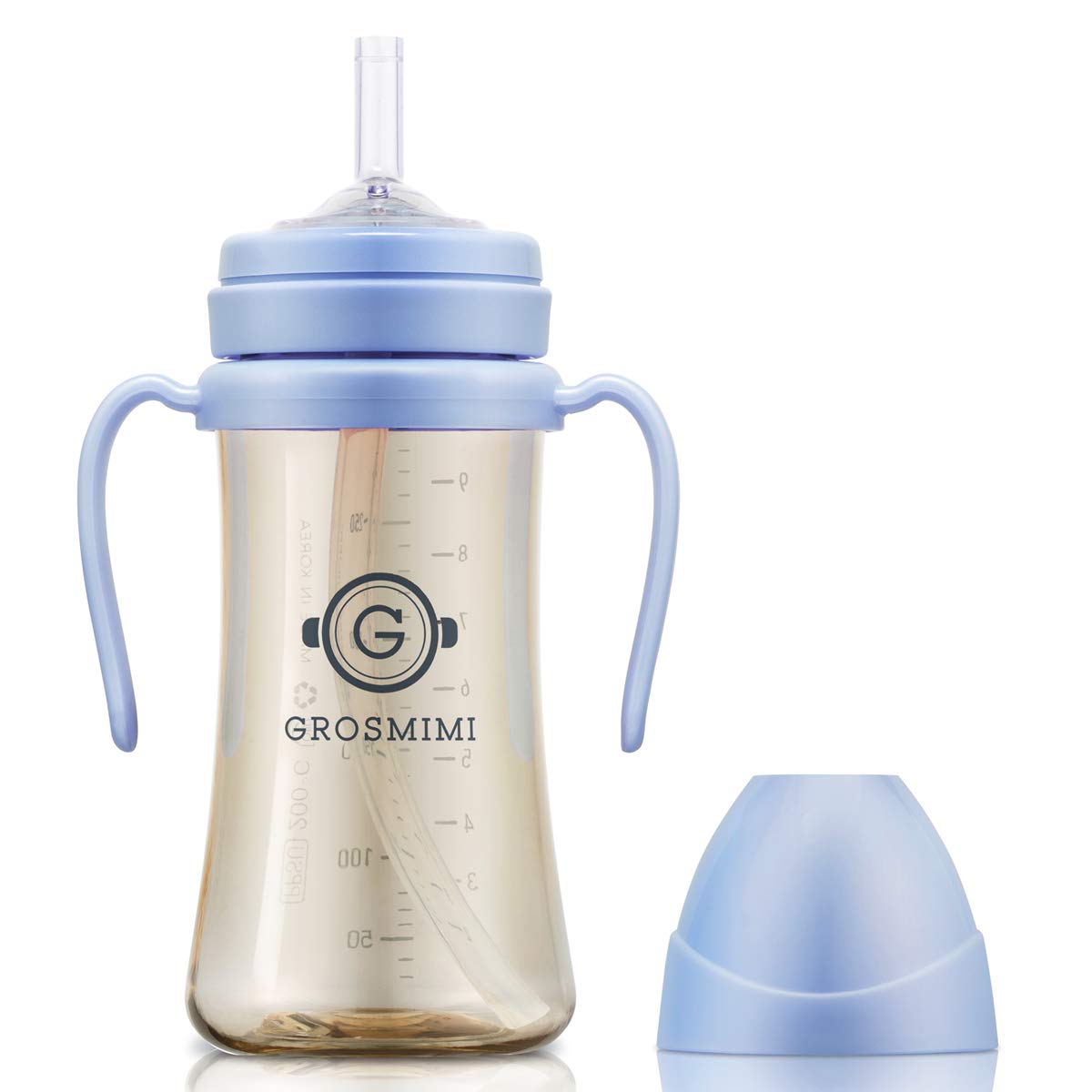 Spill Proof Sippy Cup With Straw & Handle