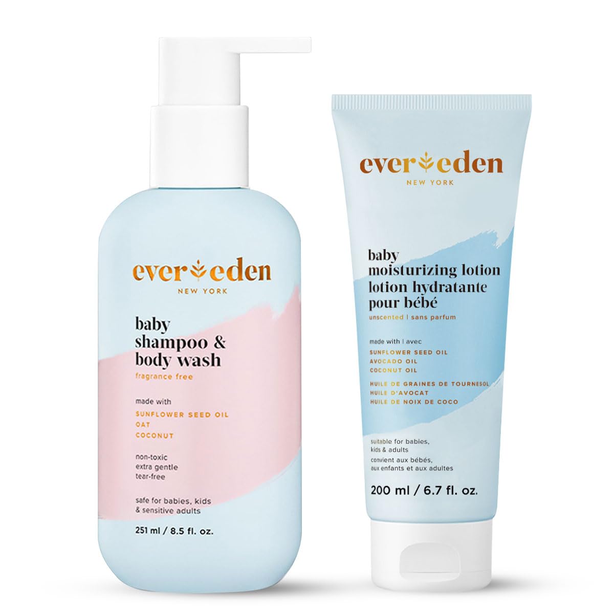 Plant-Based Kids Shampoo & Conditioner