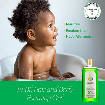Baby Hair & Body Foaming Gel With Coconut Oil