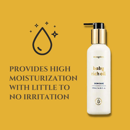 Plant-Based Baby Oil Deep Hydration Formula