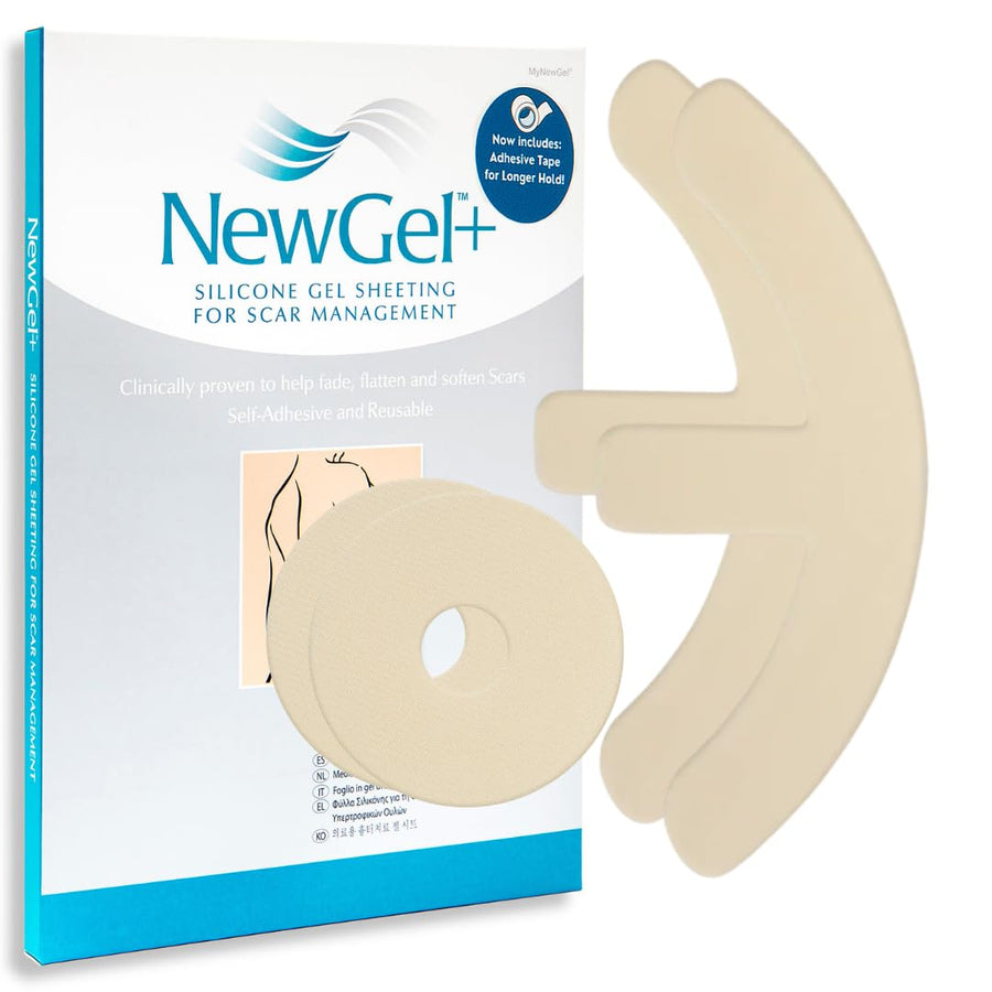 Medical Silicone Scar Sheets Breast Care Kit