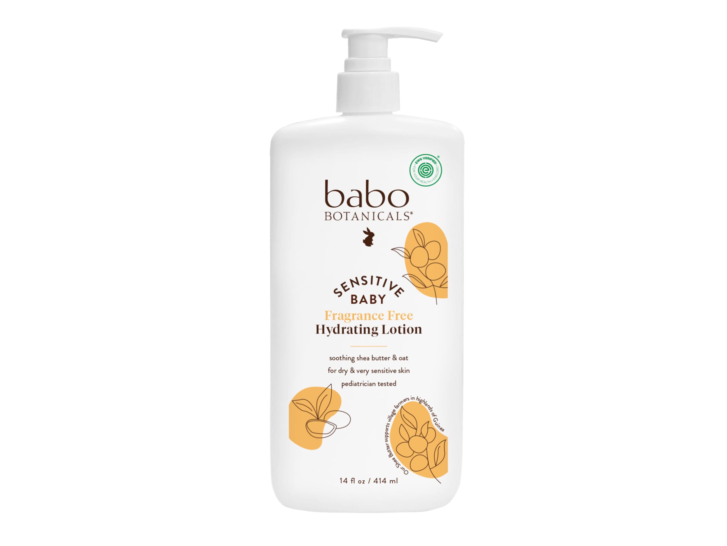 Fragrance-Free Baby Hydrating Lotion With Shea Butter