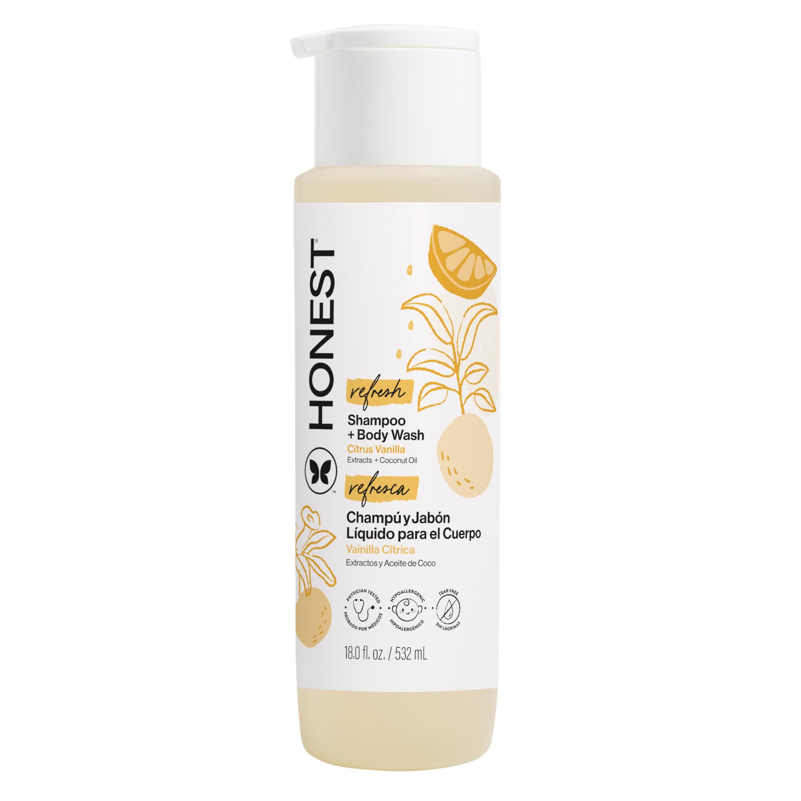 Gentle 2-in-1 Baby Shampoo & Body Wash