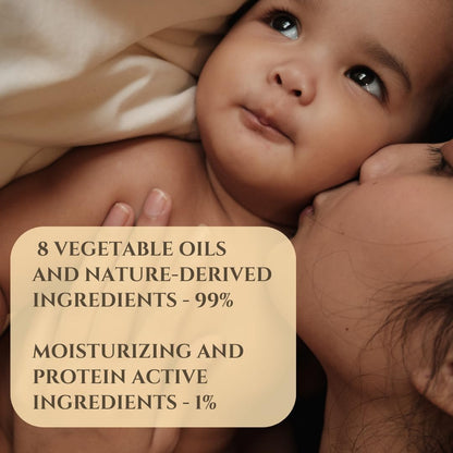 Plant-Based Baby Oil Deep Hydration Formula