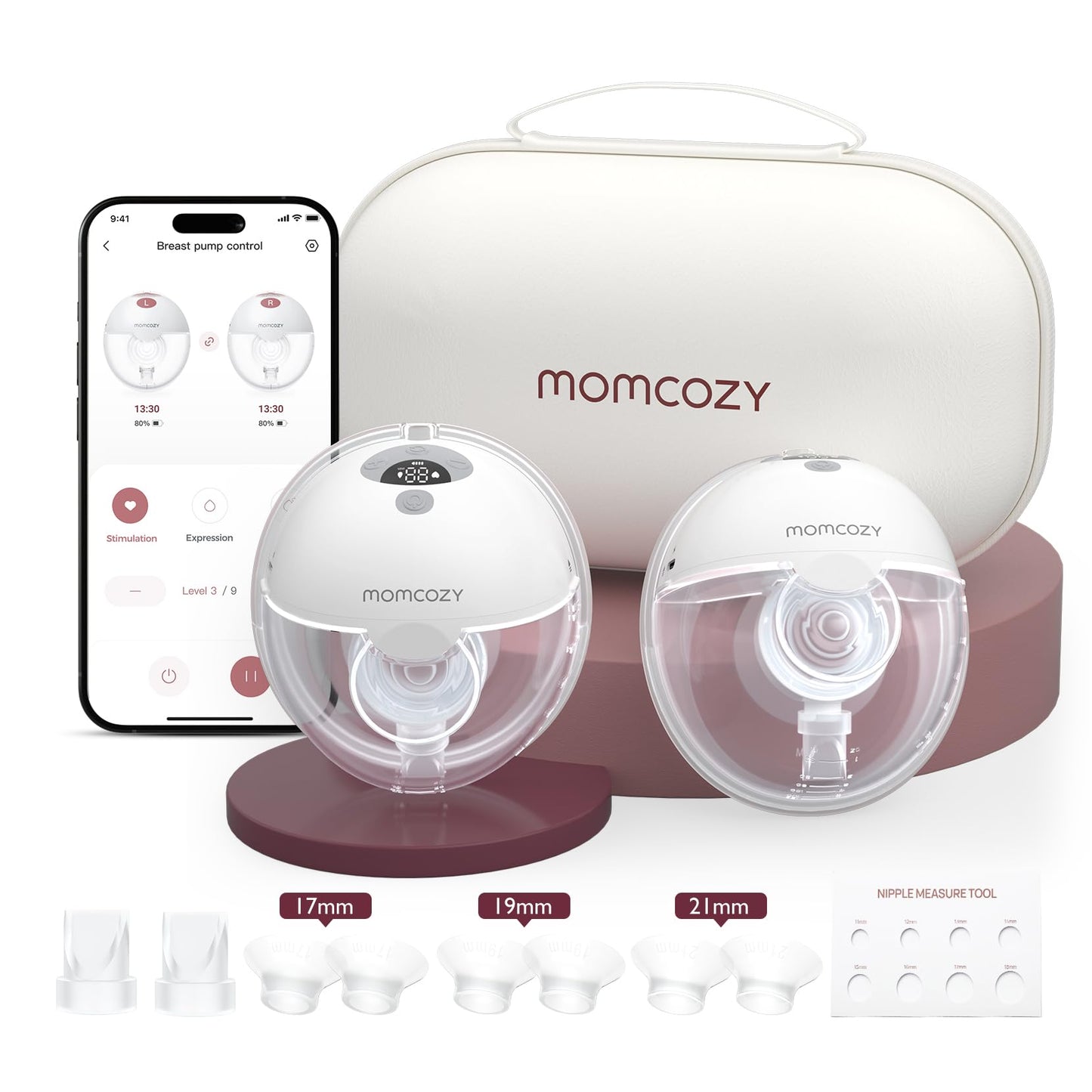 Hands-Free Smart Breast Pump With App Control
