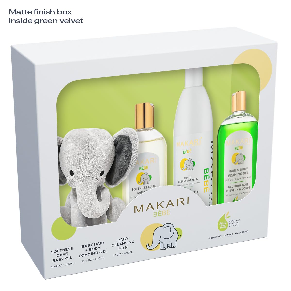 Baby Skin Care Set Cleansing & Calming Essentials