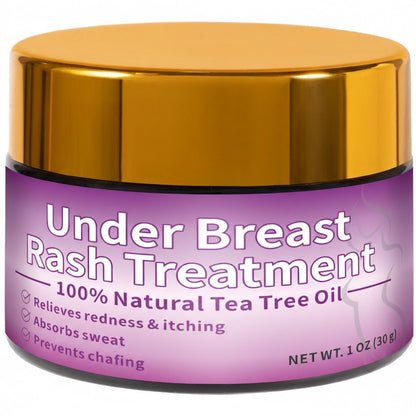 Under Breast Rash Relief Cream With Tea Tree Oil