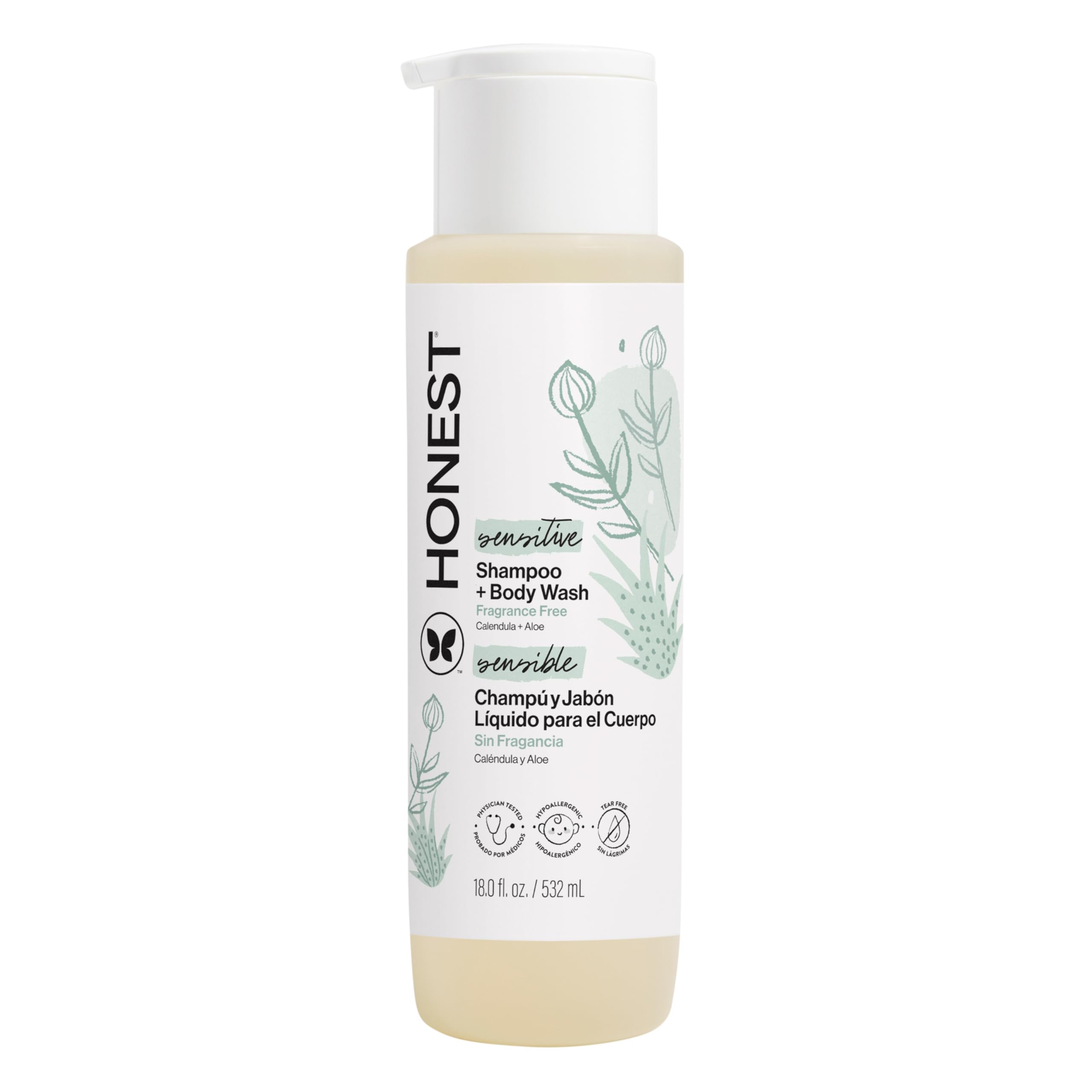 Gentle 2-in-1 Baby Shampoo & Body Wash