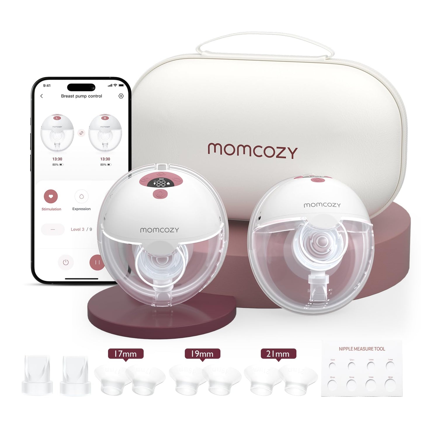 Hands-Free Smart Breast Pump With App Control