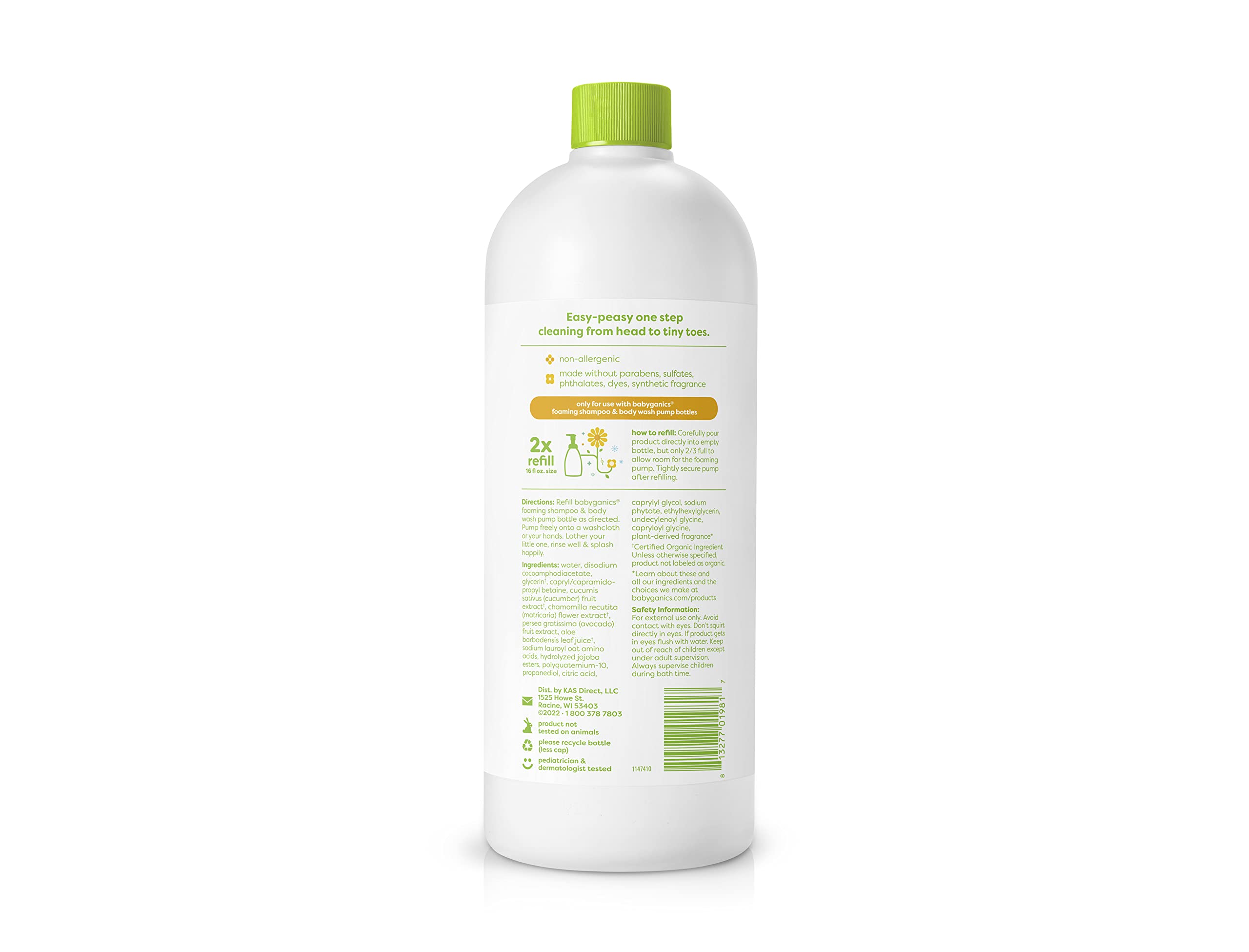 Chamomile Baby Shampoo & Body Wash Refill