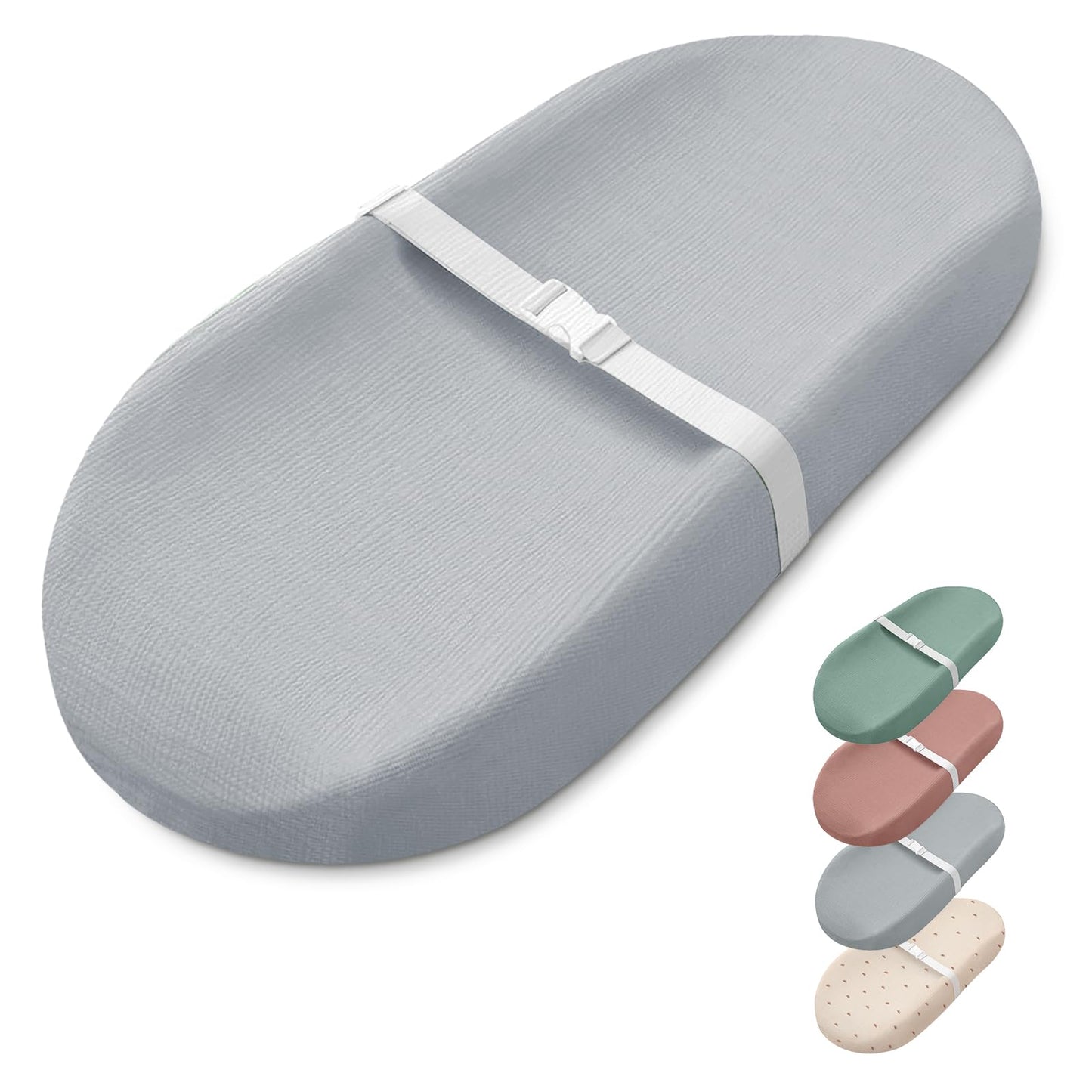 Muslin Baby Changing Pad Waterproof Foam Liner