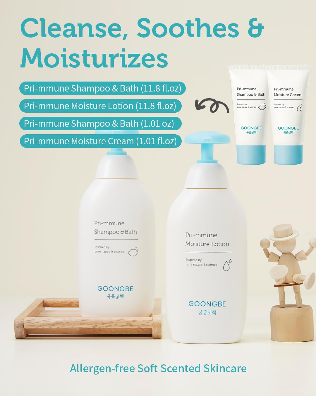 Baby Moisture Lotion & Cream Gift Set