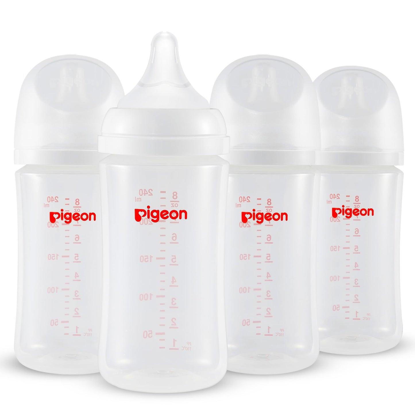 Wide Neck Nursing Bottle Easy Clean Design