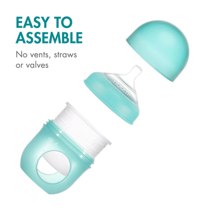 Boon Nursh Reusable Silicone Pouch Baby Bottles