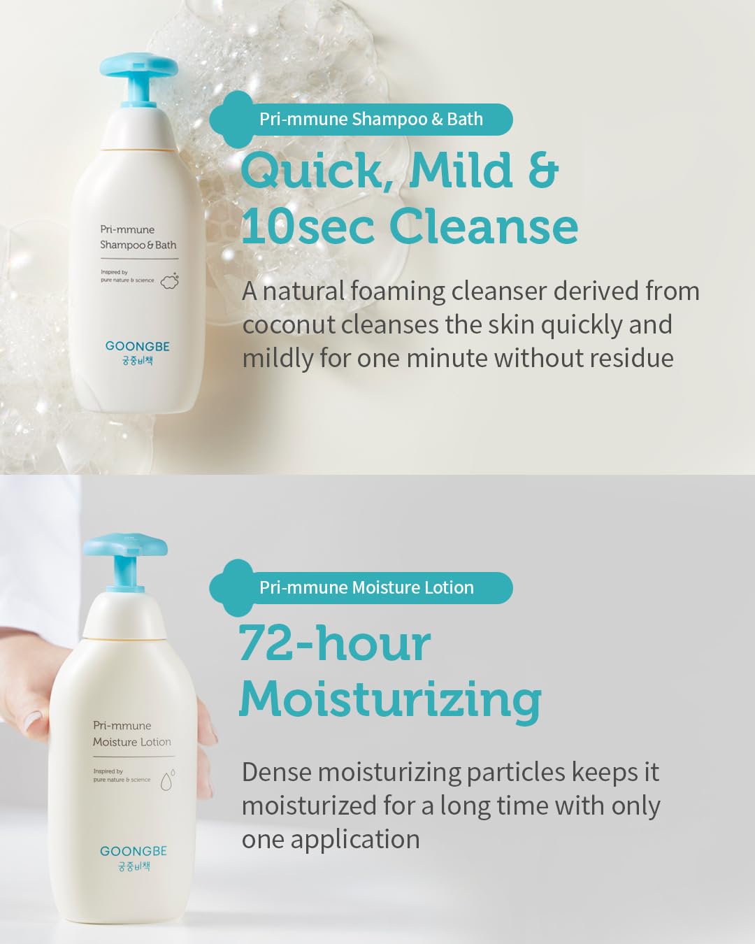 Baby Moisture Lotion & Cream Gift Set