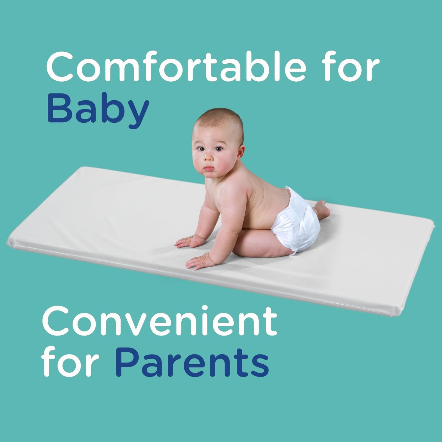 Vinyl Baby Changing Pad Waterproof Seams 39 Inch