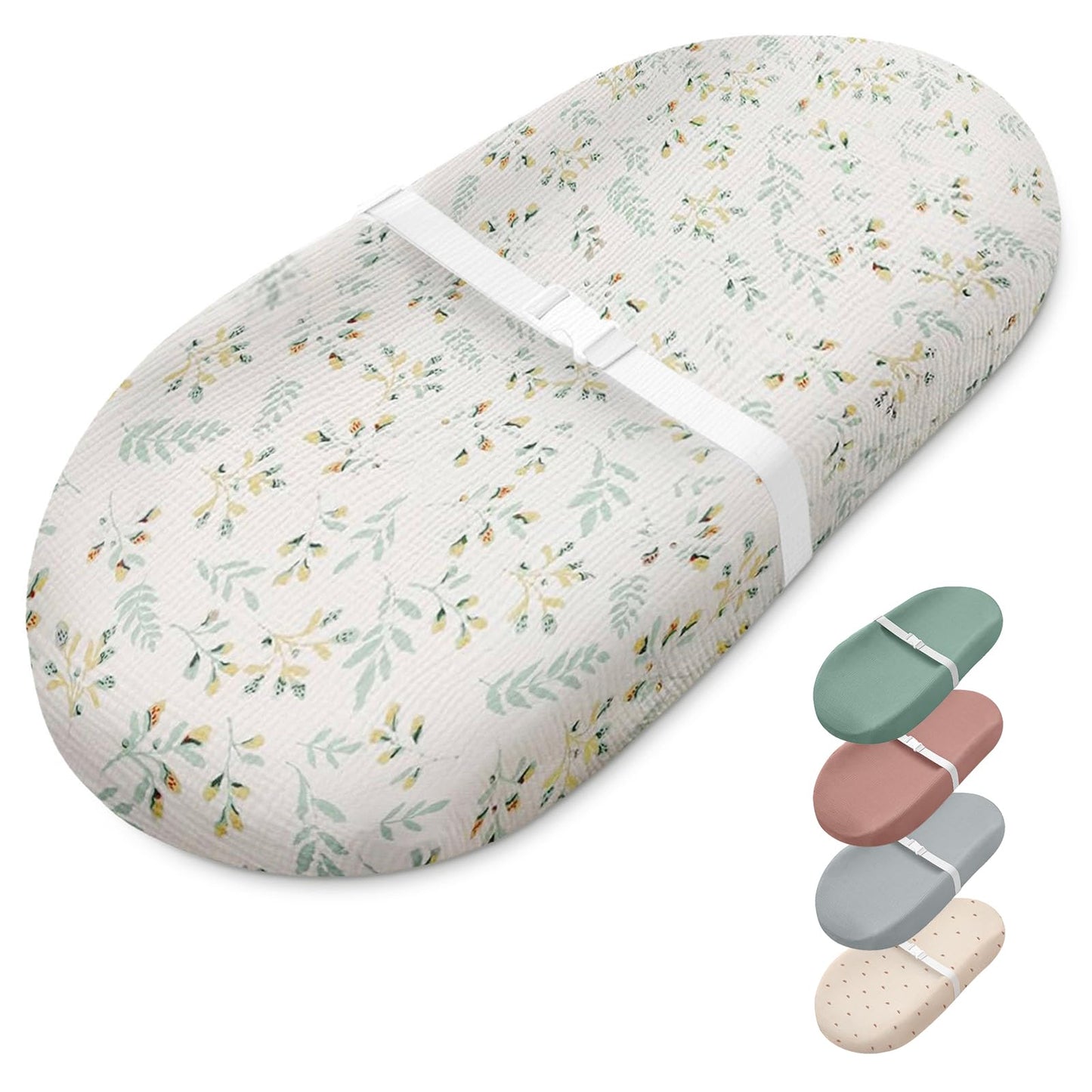 Muslin Baby Changing Pad Waterproof Foam Liner