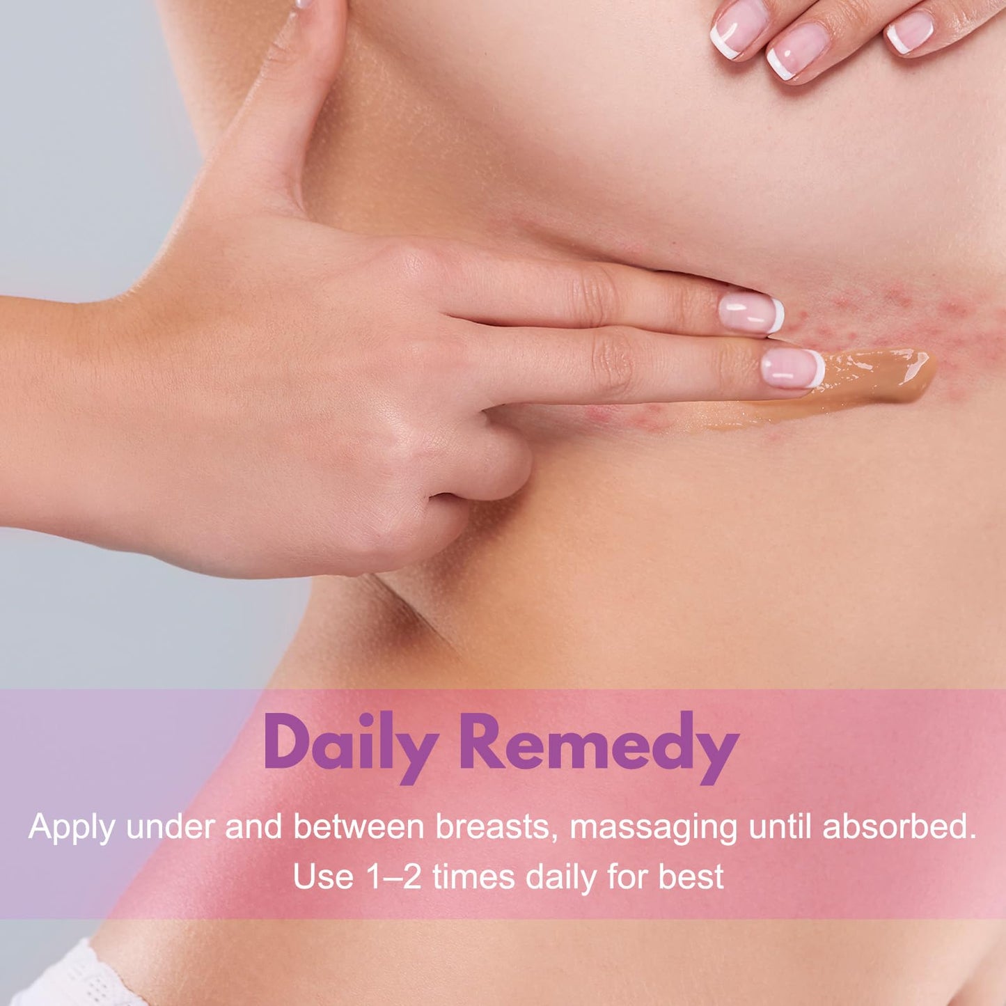 Under Breast Rash Relief Cream With Tea Tree Oil