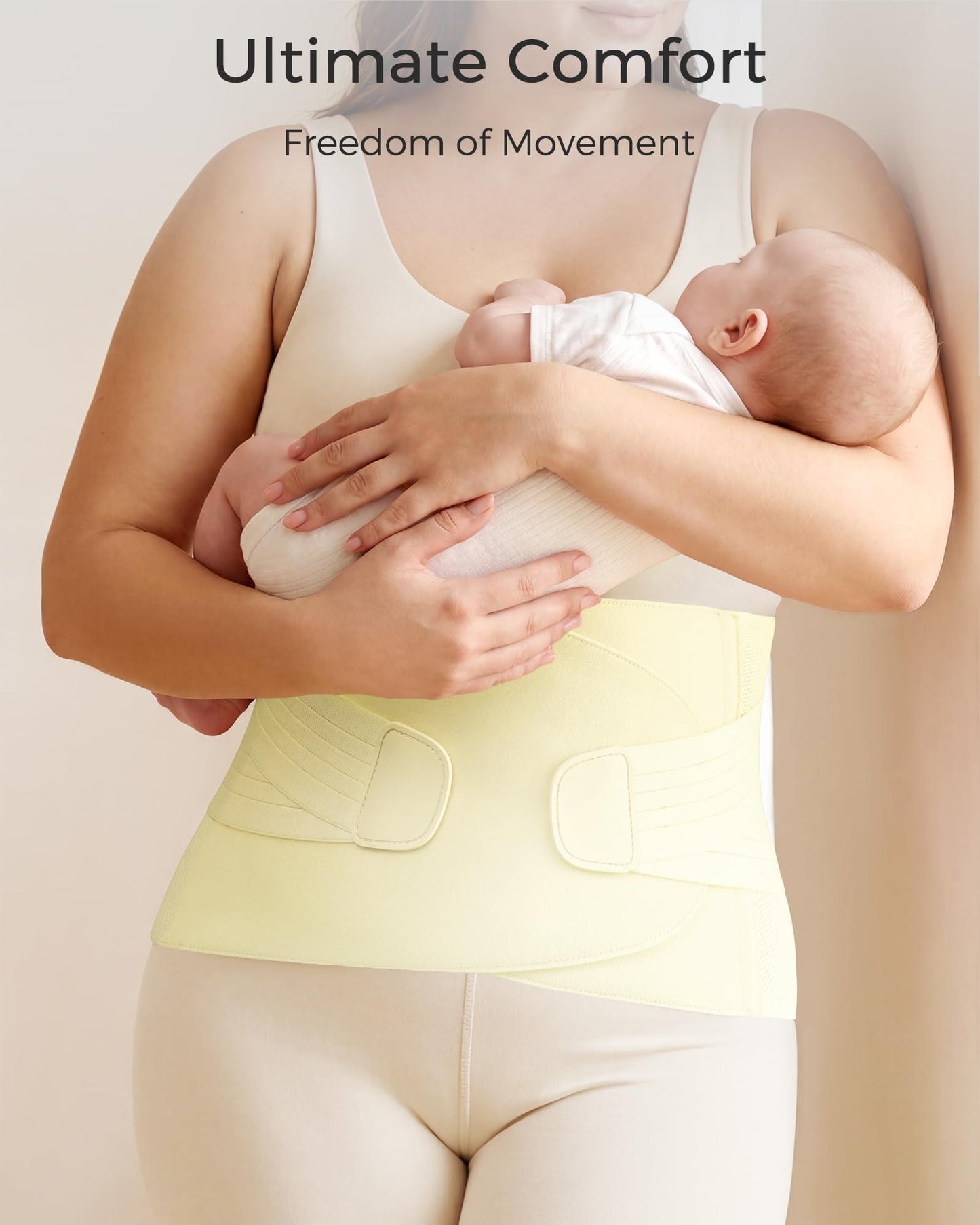 Postpartum Belly Band Abdominal Support Wrap