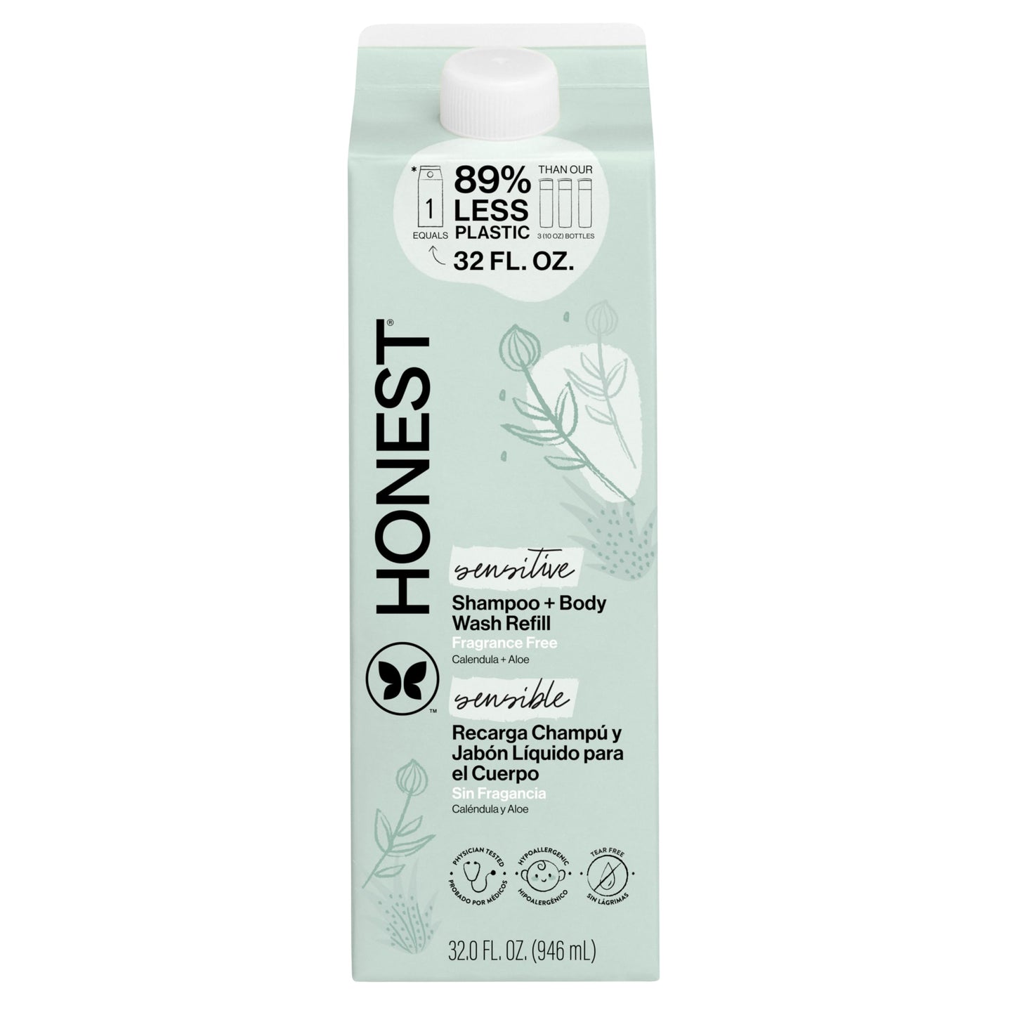 Gentle 2-in-1 Baby Shampoo & Body Wash