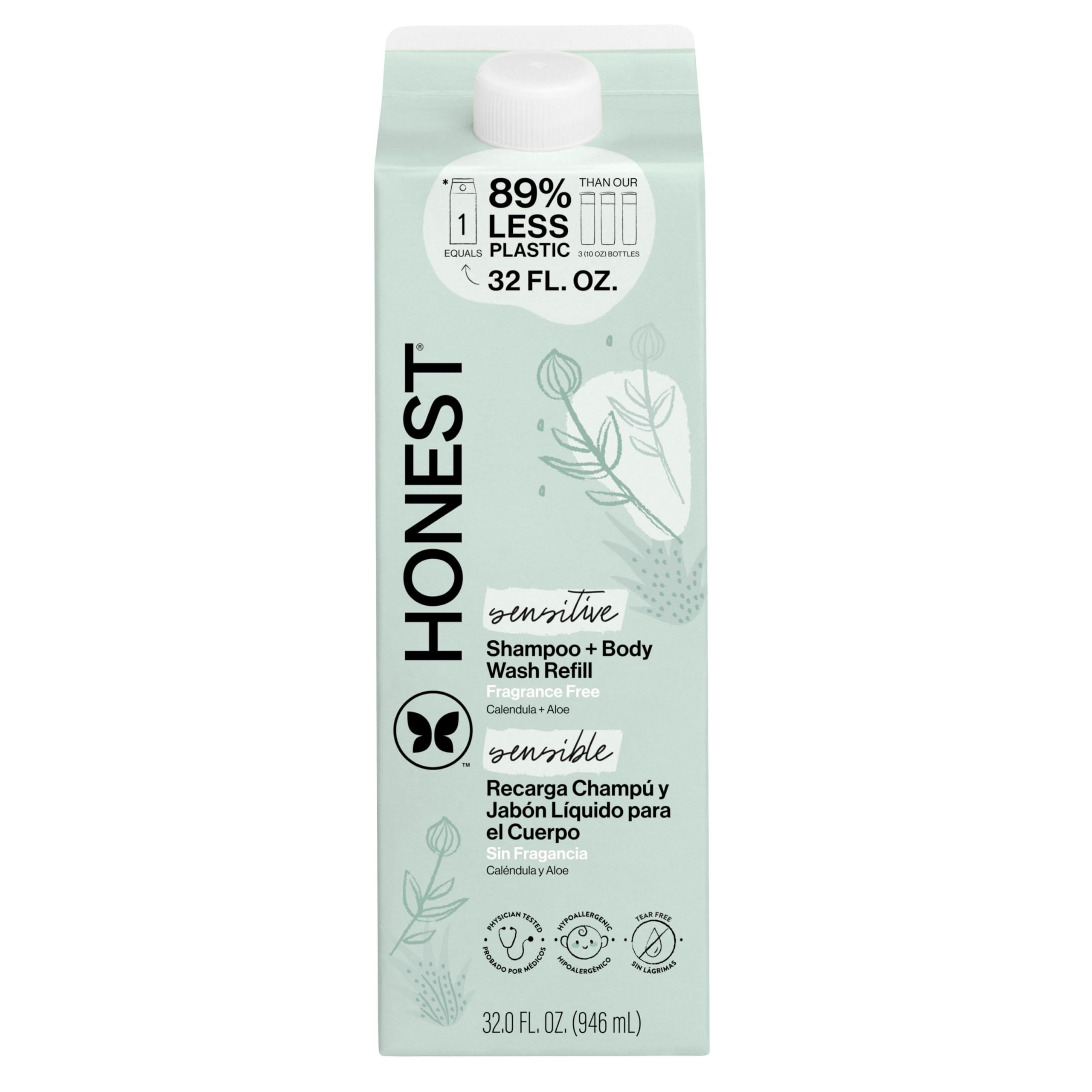 Gentle 2-in-1 Baby Shampoo & Body Wash