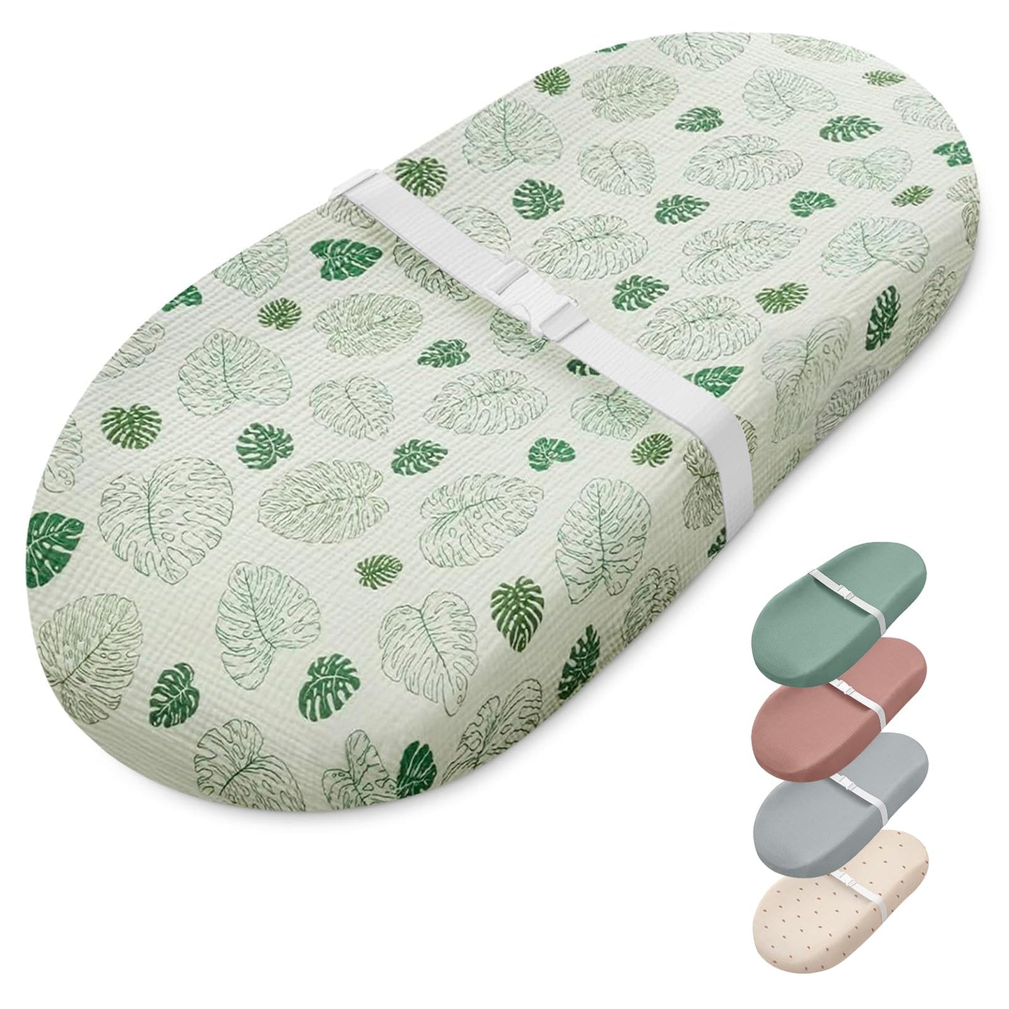 Muslin Baby Changing Pad Waterproof Foam Liner