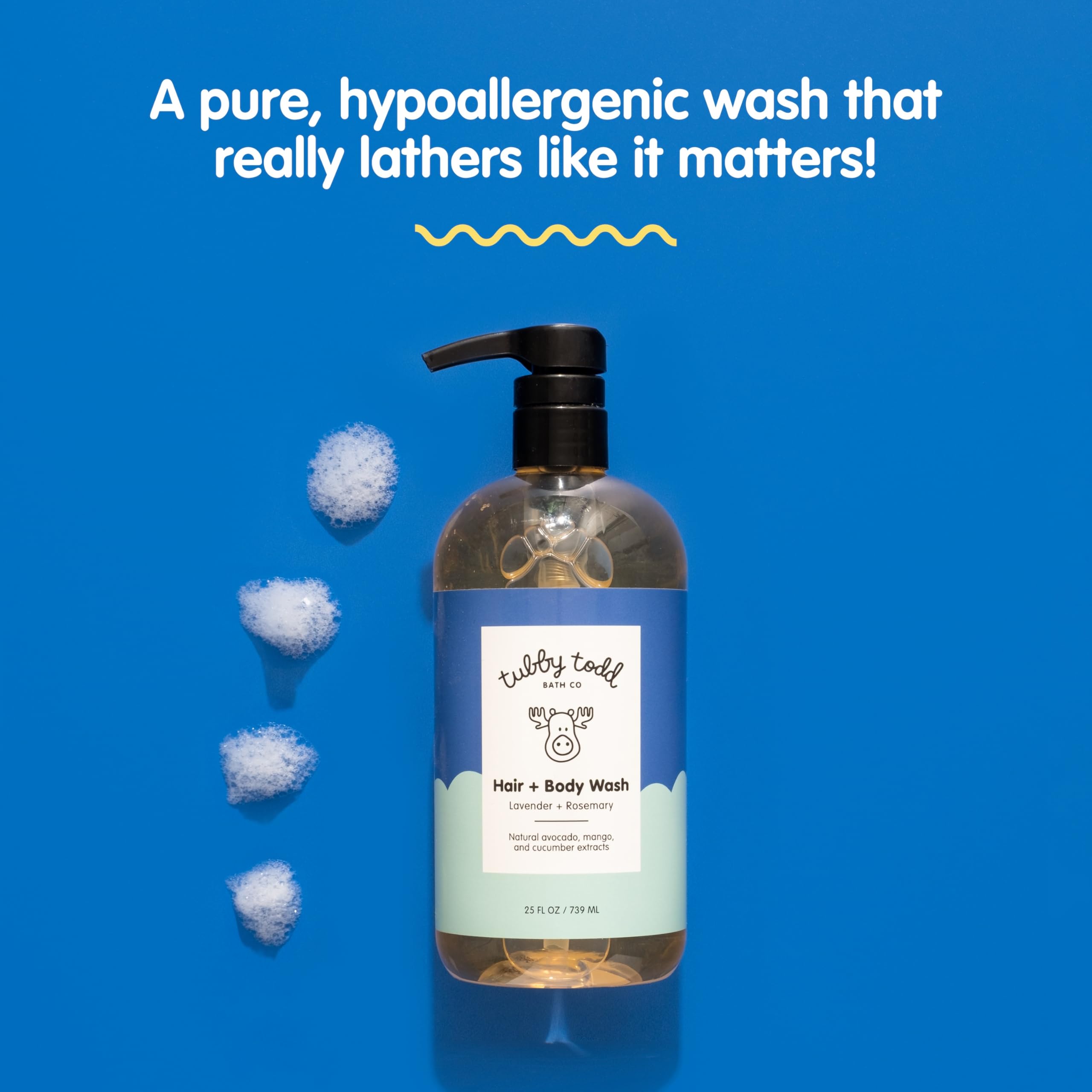 Baby Hair & Body Wash Shampoo