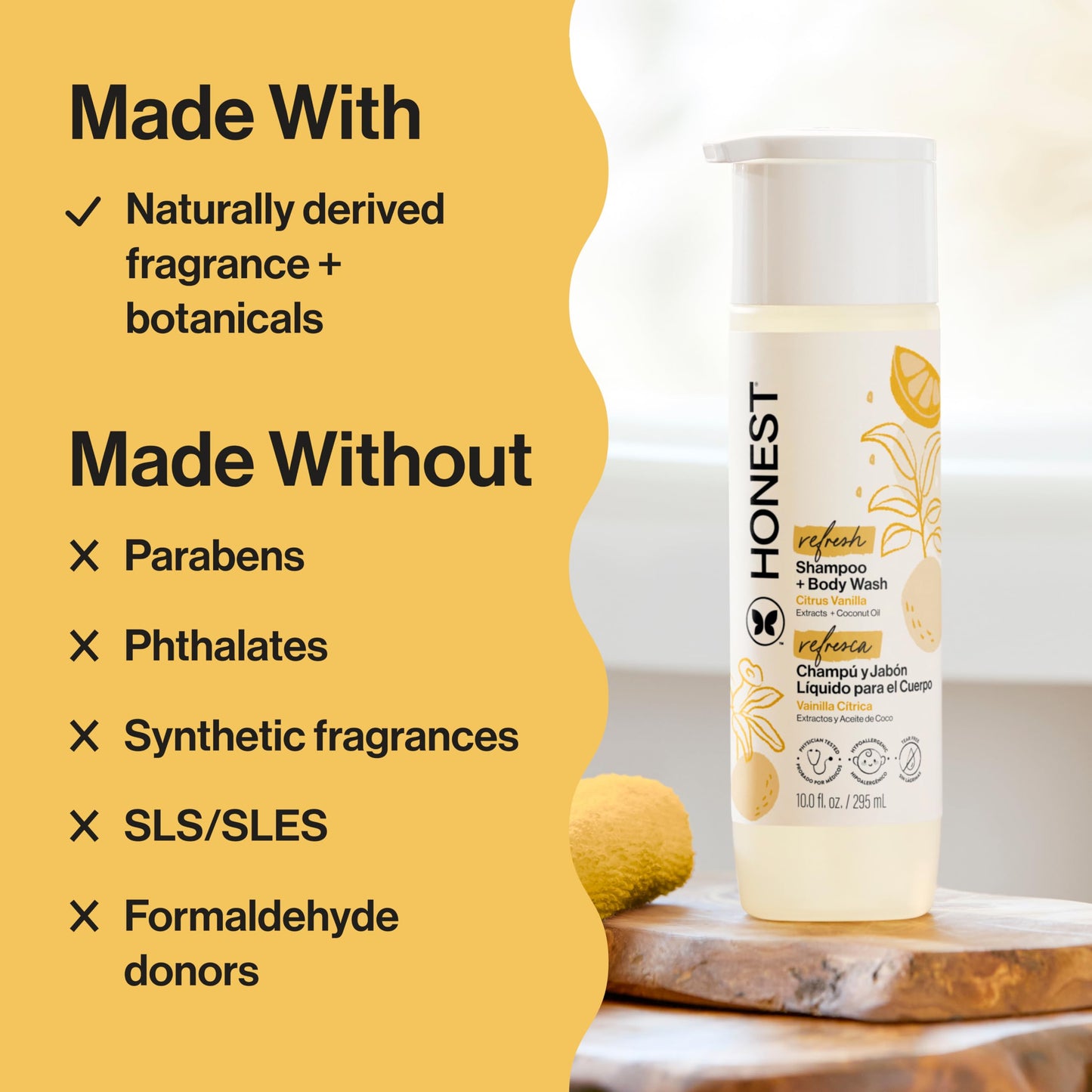 Gentle 2-in-1 Baby Shampoo & Body Wash