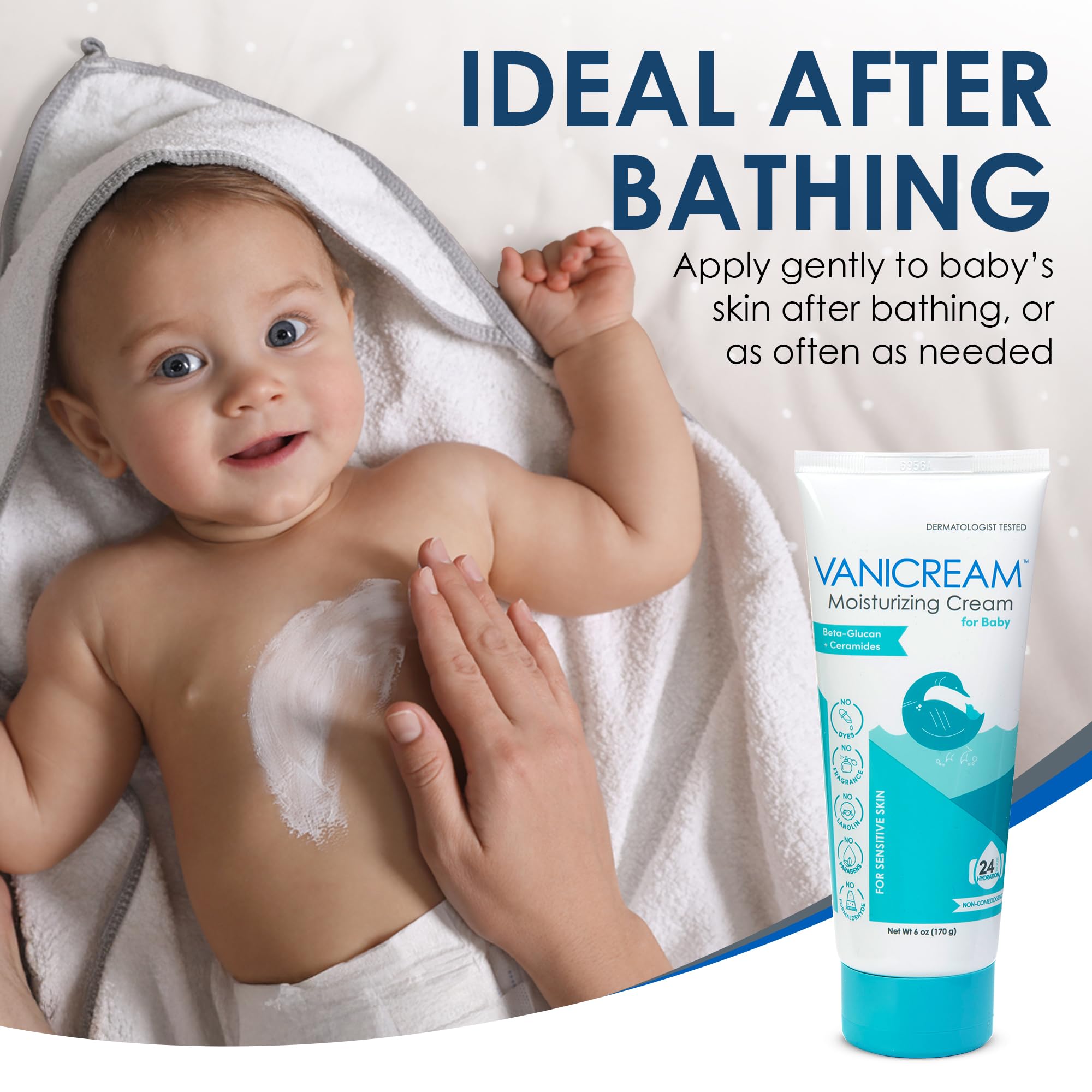 Gentle Baby Moisturizing Cream With Ceramides