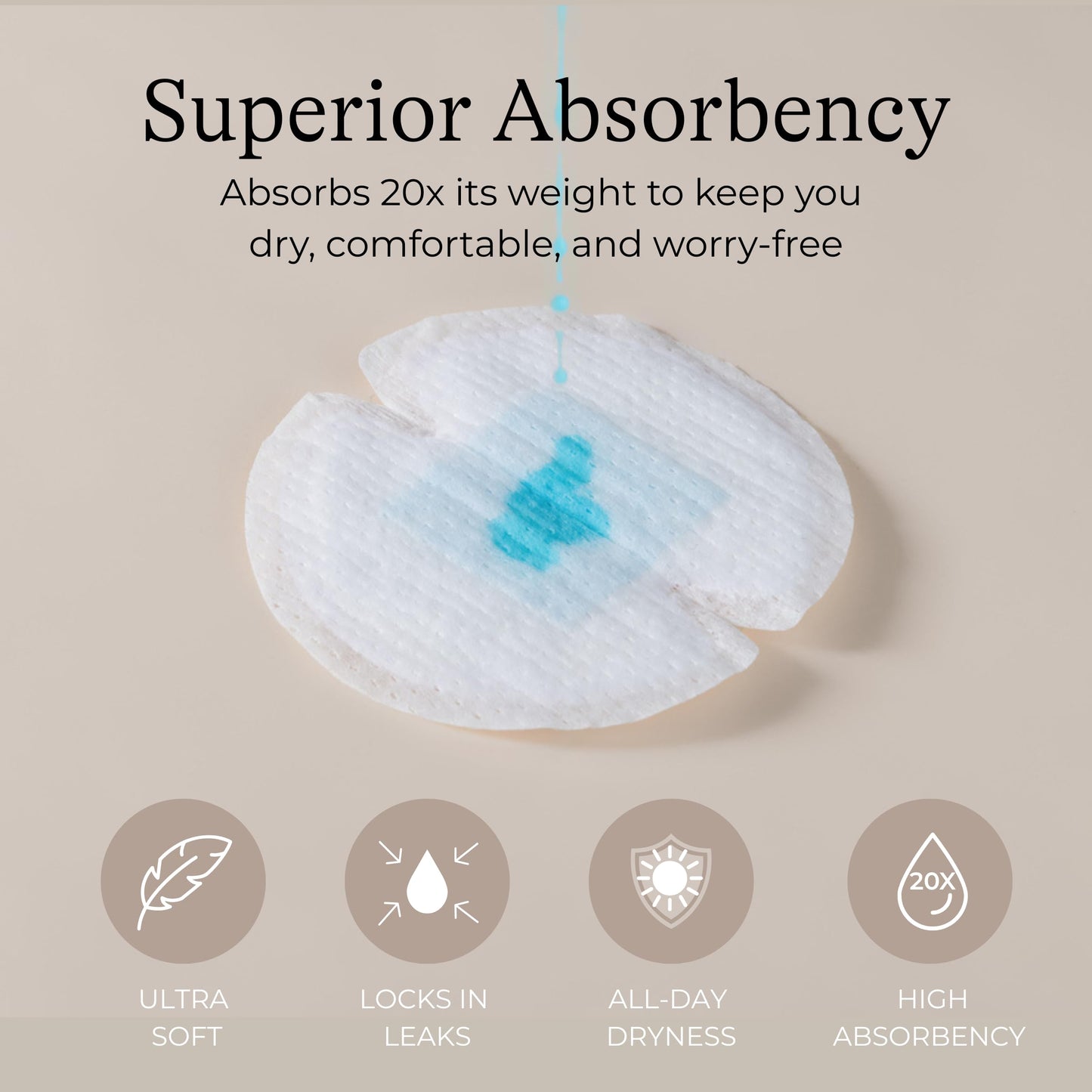 Stay Dry Disposable Nursing Pads Soft Absorbent