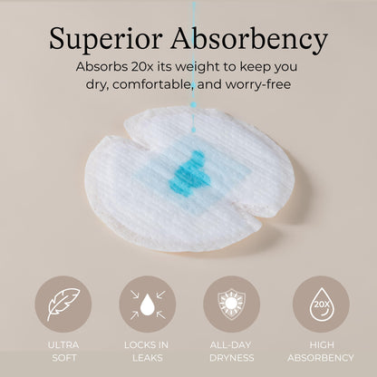 Stay Dry Disposable Nursing Pads Soft Absorbent