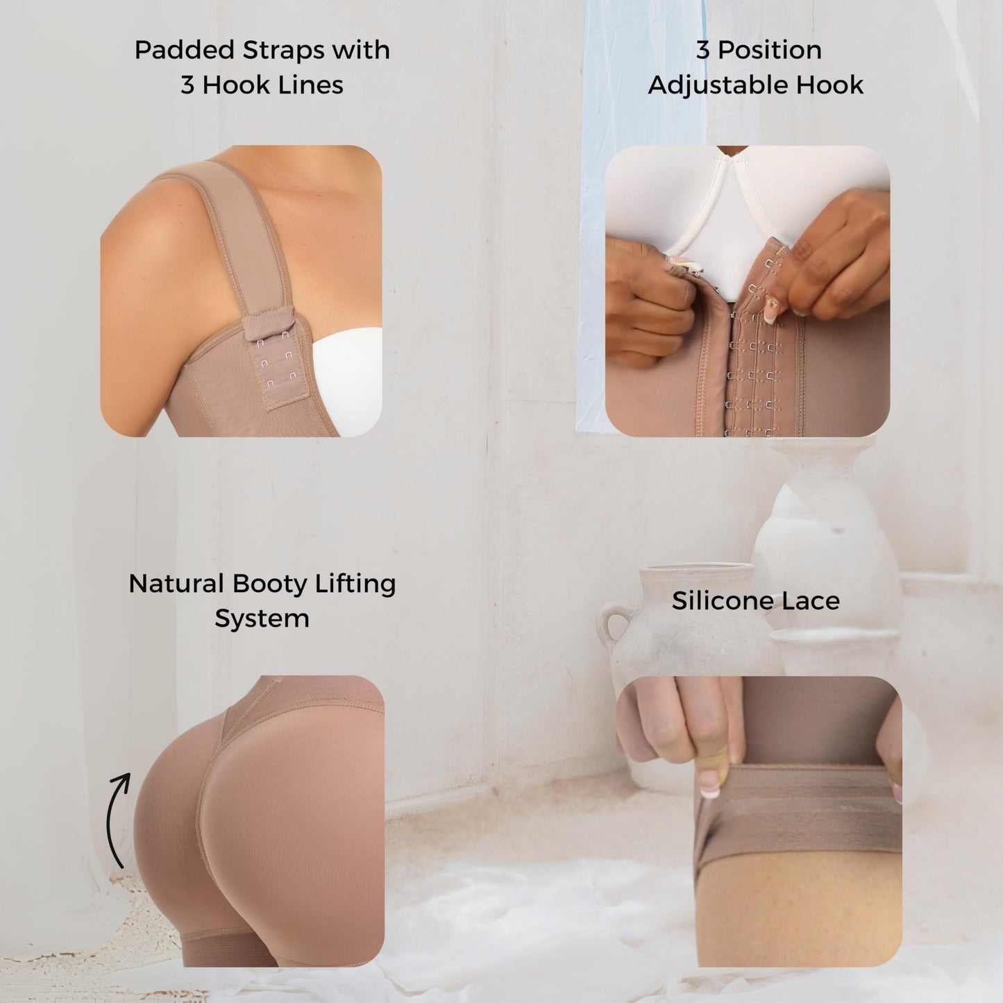 Postpartum Compression Shapewear Shorts Body Support