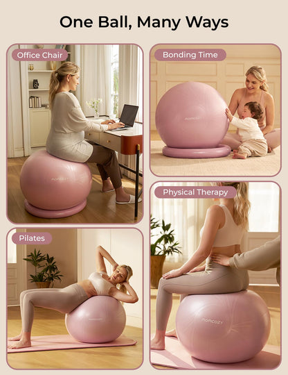 Pregnancy Birthing Ball Set Anti Burst Exercise Ball