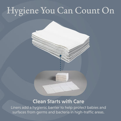 Disposable Changing Table Liners 2 Ply 500 Pack
